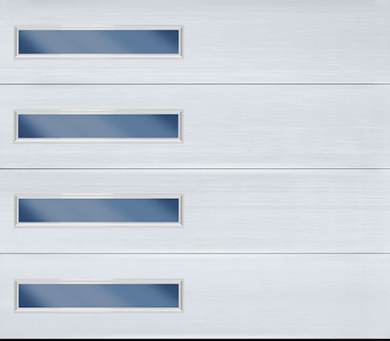 Slim Line Windows (one window in each door section)